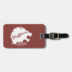 Harry Potter   GRYFFINDOR™ Silhouettypografie Bagagelabel