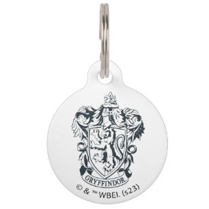 Harry Potter Gryffindor Stencil Sketch Huisdierpenning