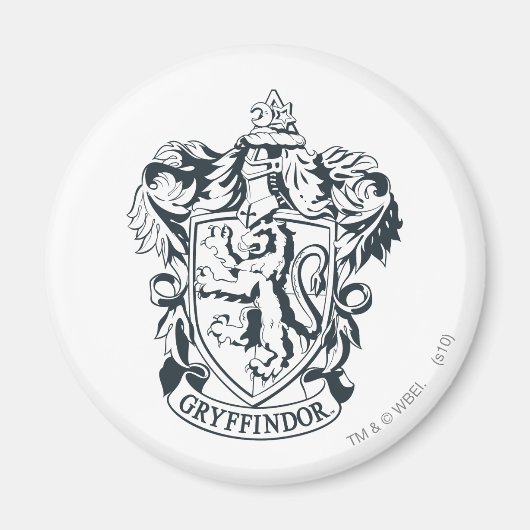 Harry Potter | Gryffindor Stencil Sketch Magneet (Voorkant)