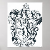 Harry Potter | Gryffindor Stencil Sketch Poster (Voorkant)