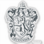 Harry Potter | Gryffindor Stencil Sketch Sticker (Voorkant)