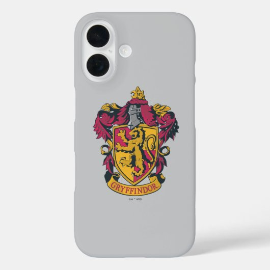 Harry Potter | Gryffindor Wapen Goud en Rood Case-Mate iPhone Case (Achterkant)