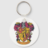 Harry Potter | Gryffindor Wapen Goud en Rood Sleutelhanger (Voorkant)