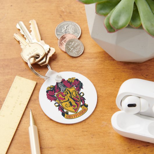 Harry Potter | Gryffindor Wapen Goud en Rood Sleutelhanger (Bureau)