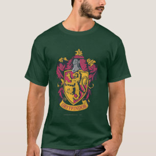 Harry Potter Gryffindor Wapen Goud en Rood T-shirt