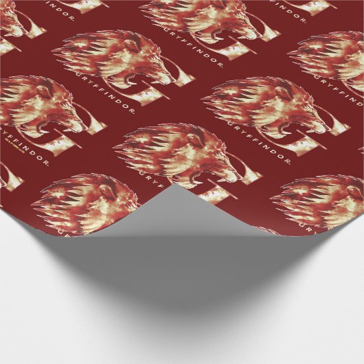 Harry Potter | GRYFFINDOR™-Waterverf Cadeaupapier (Hoek)