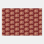 Harry Potter | GRYFFINDOR™-Waterverf Inpakpapier Vel (Voorkant)