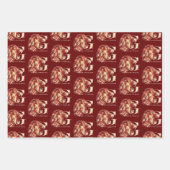 Harry Potter | GRYFFINDOR™-Waterverf Inpakpapier Vel (Voorkant 2)