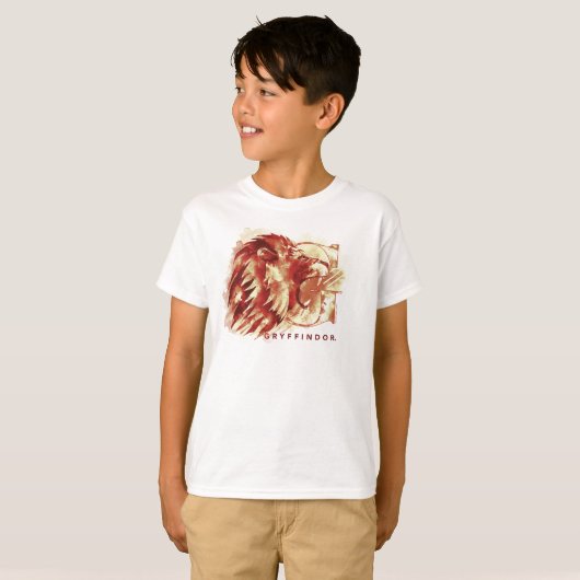 Harry Potter | GRYFFINDOR™-Waterverf T-shirt (Voorkant volledig)
