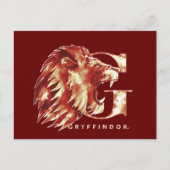 Harry Potter| GRYFFINDOR™-Waterverf van leien Briefkaart (Voorkant)