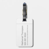 Harry Potter Harry & Voldemort Wizard Duel Bagagelabel (Achterkant verticaal)