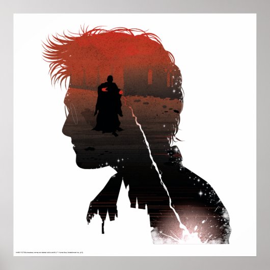 Harry Potter | Harry & Voldemort Wizard Duel Poster (Voorkant)