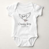 Harry Potter | Hedwig Baby Announcement Romper (Voorkant)