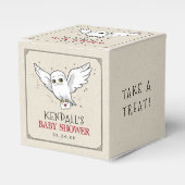 Harry Potter | Hedwig Baby Shower Bedankdoosjes (Voorkant Zijde)