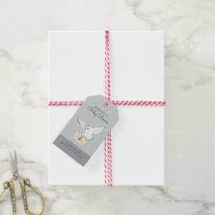 Harry Potter Hedwig Baby Shower Bedankt Cadeaulabel