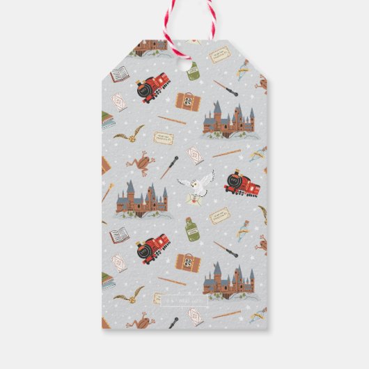 Harry Potter | Hedwig Baby Shower Dankjewel Cadeaulabel (Achterkant)