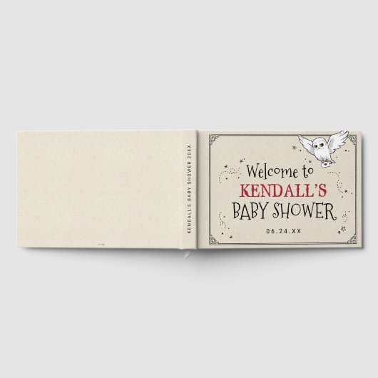 Harry Potter | Hedwig Baby Shower Gastenboek (Volledig)