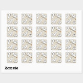 Harry Potter | Hedwig Baby Shower Vierkante Sticke Sticker (Vel)