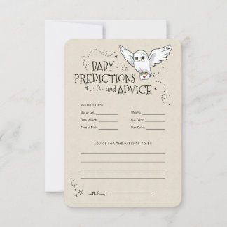 Harry Potter - Hedwig | Baby Voorspellingen & Advi Kaart