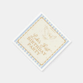 Harry Potter Hedwig Blauwe Magische Verjaardag Servet (Hoek)