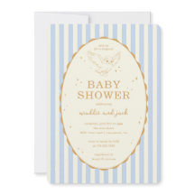 Harry Potter Hedwig Blauwe Streep Baby Shower