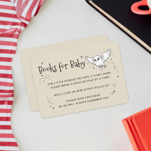 Harry Potter   Hedwig - Boeken voor Baby Uitnodigi Kaart