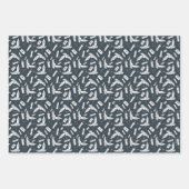 HARRY POTTER™ Hedwig Brengt Brieven Patroon Inpakpapier Vel (Voorkant)