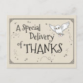 Harry Potter | Hedwig - Dank je wel Briefkaart (Voorkant)