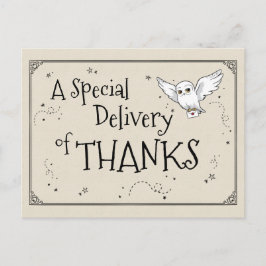 Harry Potter | Hedwig - Dank je wel Briefkaart