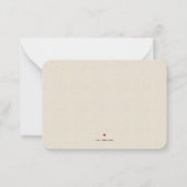 Harry Potter | Hedwig | Fijne Valentijnsdag Notitiekaartje (Achterkant)