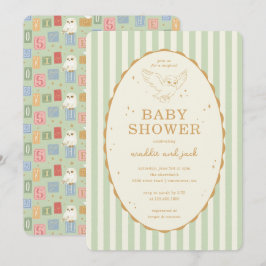 Harry Potter Hedwig Gender Neutral Baby Shower Kaart