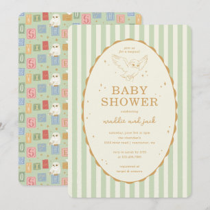 Harry Potter Hedwig Geslachtsonbekende Babyshower Kaart