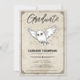 Harry Potter | Hedwig Graduation Party Kaart