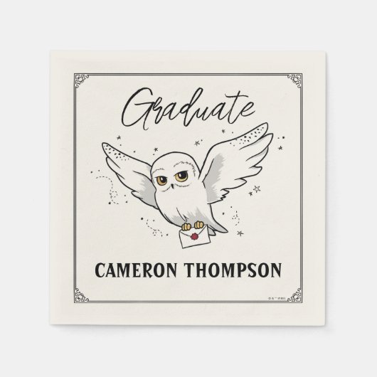Harry Potter | Hedwig Graduation Servet (Voorkant)