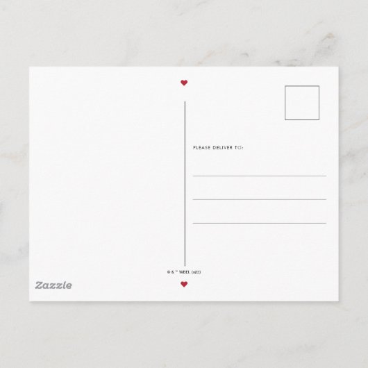 Harry Potter | Hedwig Happy Valentijnsdag Briefkaart (Achterkant)