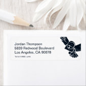 HARRY POTTER™ Hedwig Holiday Letter Etiket (Insitu)