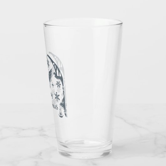 HARRY POTTER™ Hedwig Holiday Letter Glas (Links)