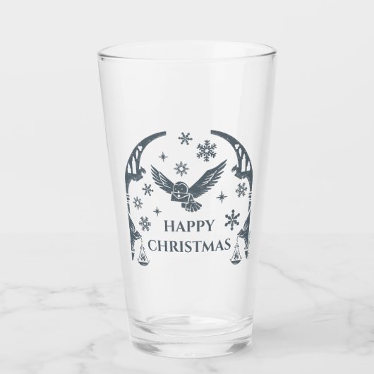 HARRY POTTER™ Hedwig Holiday Letter Glas (Voorkant)