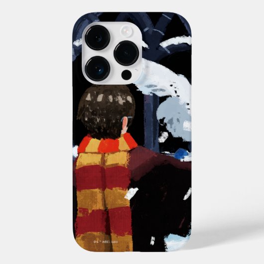 HARRY POTTER™ & Hedwig in de sneeuw Case-Mate iPhone Case (Achterkant)