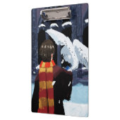 HARRY POTTER™ & Hedwig in de sneeuw Klembord (Links)