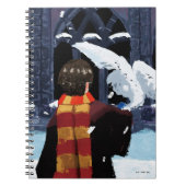 HARRY POTTER™ & Hedwig in de sneeuw Notitieboek (Voorkant)