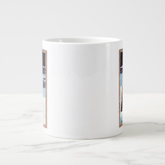 HARRY POTTER™ & Hedwig in HOGWARTS™ Courtyard Grote Koffiekop (Voorkant)