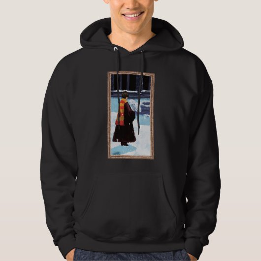 HARRY POTTER™ & Hedwig in HOGWARTS™ Courtyard Hoodie (Voorkant)