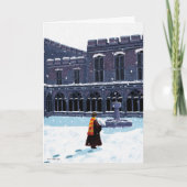 HARRY POTTER™ & Hedwig in HOGWARTS™ Courtyard Kaart (Voorkant)