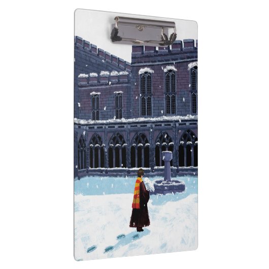 HARRY POTTER™ & Hedwig in HOGWARTS™ Courtyard Klembord (Rechts)