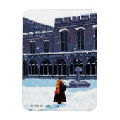 HARRY POTTER™ & Hedwig in HOGWARTS™ Courtyard Magneet (Verticaal)