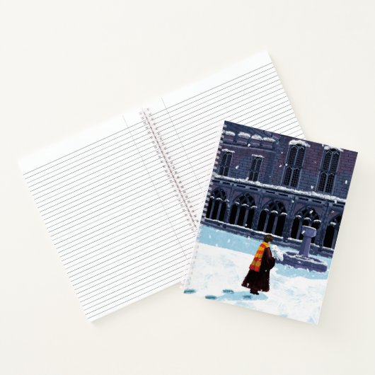 HARRY POTTER™ & Hedwig in HOGWARTS™ Courtyard Notitieboek (Binnen)