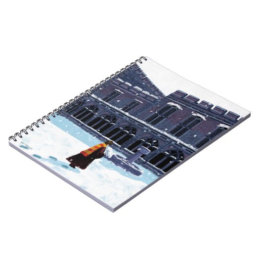 HARRY POTTER™ & Hedwig in HOGWARTS™ Courtyard Notitieboek (Linkerzijde)