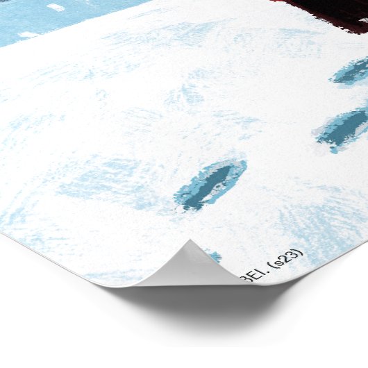 HARRY POTTER™ & Hedwig in HOGWARTS™ Courtyard Poster (Hoek)