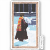 HARRY POTTER™ & Hedwig in HOGWARTS™ Courtyard Sticker (Voorkant)